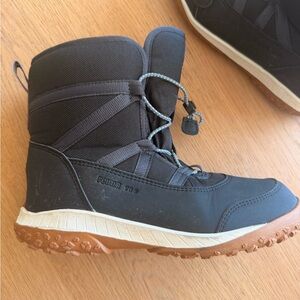 Reima Kids' Waterproof Snow Boot in Dark Gray